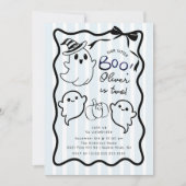 Invitation à la fête d'anniversaire du fantôme tir (Devant)