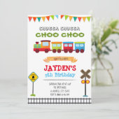 Invitation à la fête d'anniversaire du garçon (Debout devant)