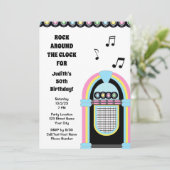 Invitation à la fête d'anniversaire du Jukebox 50 (Debout devant)