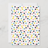 Invitation à la fête d'anniversaire du Jukebox 50 (Dos)