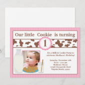 Invitation à la fête d'anniversaire du Lait et des (Devant / Derrière)