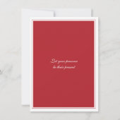 Invitation à la fête d'anniversaire du médaillon (Dos)