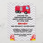 Invitation à la fête d'anniversaire du Moteur de C (Devant / Derrière)