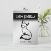 Invitation à la fête d'anniversaire du Renard d'ar (Debout devant)