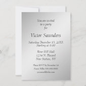 Invitation à la fête d'anniversaire du Renard d'ar (Dos)