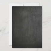 invitation à la fête d'anniversaire du tableau (Dos)