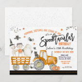 Invitation à la fête d'anniversaire du Tracteur Ha (Devant / Derrière)
