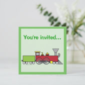 Invitation à la fête d'anniversaire du Train Colou (Debout devant)