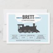 Invitation à la fête d'anniversaire du train Vinta (Devant)