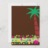 Invitation à la fête d'anniversaire du Tropical Lu (Dos)