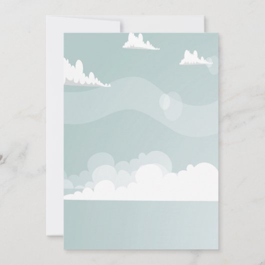 Invitation à la fête d'anniversaire du volcan (Dos)