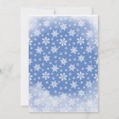 Invitation à la fête d'anniversaire d'un désert d' (Dos)