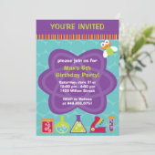 Invitation à la fête d'anniversaire d'un scientifi (Debout devant)