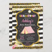 Invitation à la fête d'anniversaire / Filles Campi (Devant / Derrière)