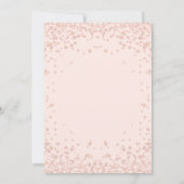 Invitation à la fête d'anniversaire Gold & Pink 60 (Dos)