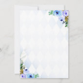 Invitation à la fête d'anniversaire Let's Par-tea (Dos)