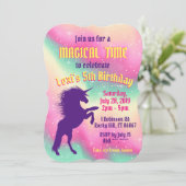 Invitation à la fête d'anniversaire magique de l'U (Debout devant)