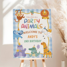 Invitation à la fête d'anniversaire pour les fêtar