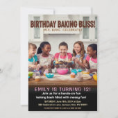 Invitation à la fête d'anniversaire pour préparer (Devant)