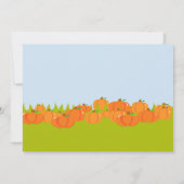 Invitation à la fête d'anniversaire pour un Citrou (Dos)