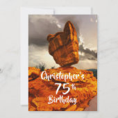 Invitation à la fête d'anniversaire, Rocher équili (Devant)