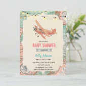 Invitation à la fête d'anniversaire sous la douche (Debout devant)