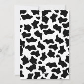 Invitation à la fête d'anniversaire sur le thème d (Dos)