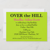 Invitation à la fête d'anniversaire surprise - sur (Devant)