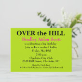 Invitation à la fête d'anniversaire surprise - sur (Debout devant)