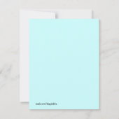 Invitation à la fête d'anniversaire Sweet Kitty Fa (Dos)