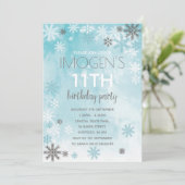 Invitation à la fête d'anniversaire thématique d'h (Debout devant)