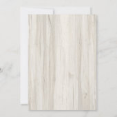 Invitation à la fête d'anniversaire Tipi Camp Out (Dos)