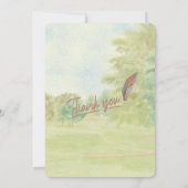 Invitation à la fête d'anniversaire vintage (Dos)