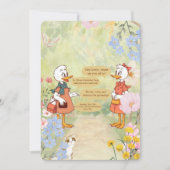 Invitation à la fête d'anniversaire vintage (Devant)