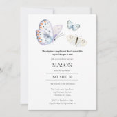 Invitation à la fête d'annonce d'adoption de papil (Devant)