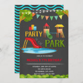 Invitation à la fête dans le parc (Devant / Derrière)