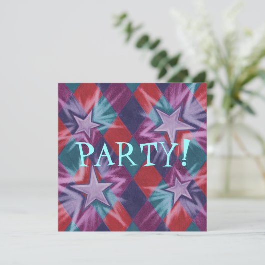 Invitation à la fête Dark Jester (Debout devant)