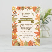 Invitation à la fête d'automne (Debout devant)