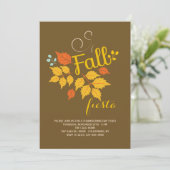 Invitation à la Fête d'Automne (Debout devant)