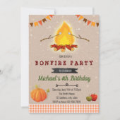 Invitation à la fête d'automne (Devant)