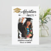 Invitation à la fête d'aventure de fin d'études (Debout devant)