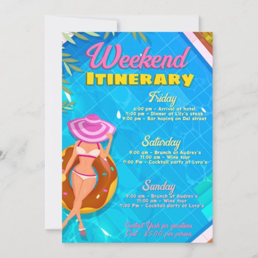 Invitation à la fête de Bach - Itinéraire de week- (Dos)