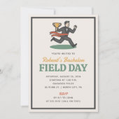 Invitation à la fête de bachelor Field Day (Devant)
