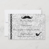 Invitation à la fête de Bachelor Party Gatsby Vint (Dos)