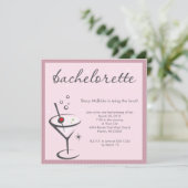 invitation à la fête de bachelorette (Debout devant)