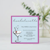 invitation à la fête de bachelorette (Debout devant)