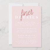 Invitation à la fête de bachelorette - Brody (Dos)