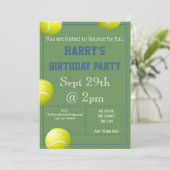 Invitation à la fête de bal de tennis (Debout devant)