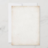 Invitation à la fête de baptême de bébé Cupcake (Dos)