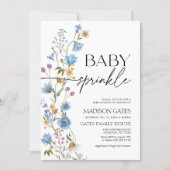 Invitation à la fête de bébé garçon (Devant)
